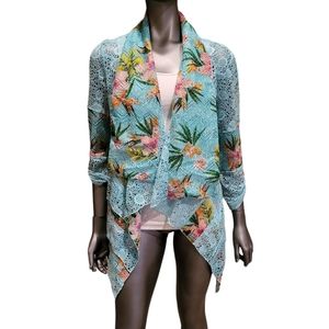 39. Alberto Makali Lightweight Lacy Cardigan/Jacket Size Medium